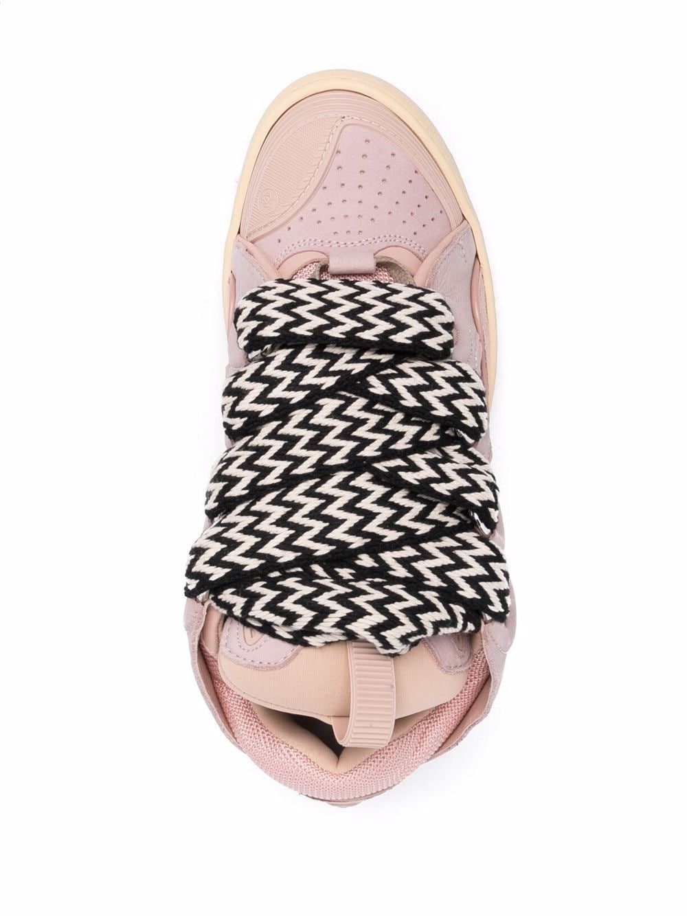 Lanvin LEATHER CURB SNEAKERS - Image 2