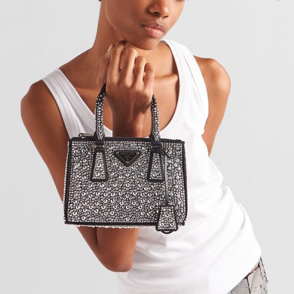 Prada Galleria Anti Crystal Mini Handbag