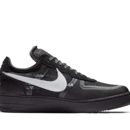 OFF-WHITE x Air Force 1 Low Black White 2.0 - Image 2
