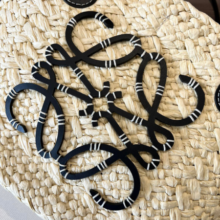 Loewe Anagram Basketa Bag Black - Image 5