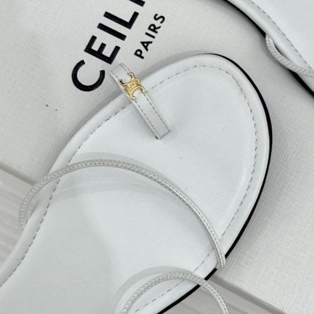 Celine Open-Toe Flat Sandals - Image 10
