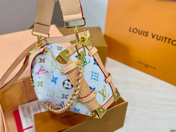 LV x TM Side Trunk Bag
