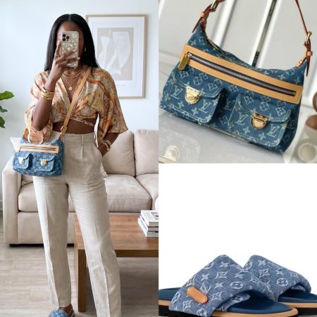 LV Shoes & Bag Set