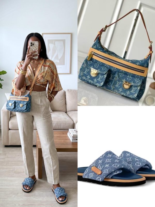 LV Shoes & Bag Set