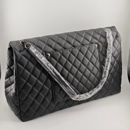 Chanel CF 45 Caviar Airlines XXL Flap Travel Bag - Image 5