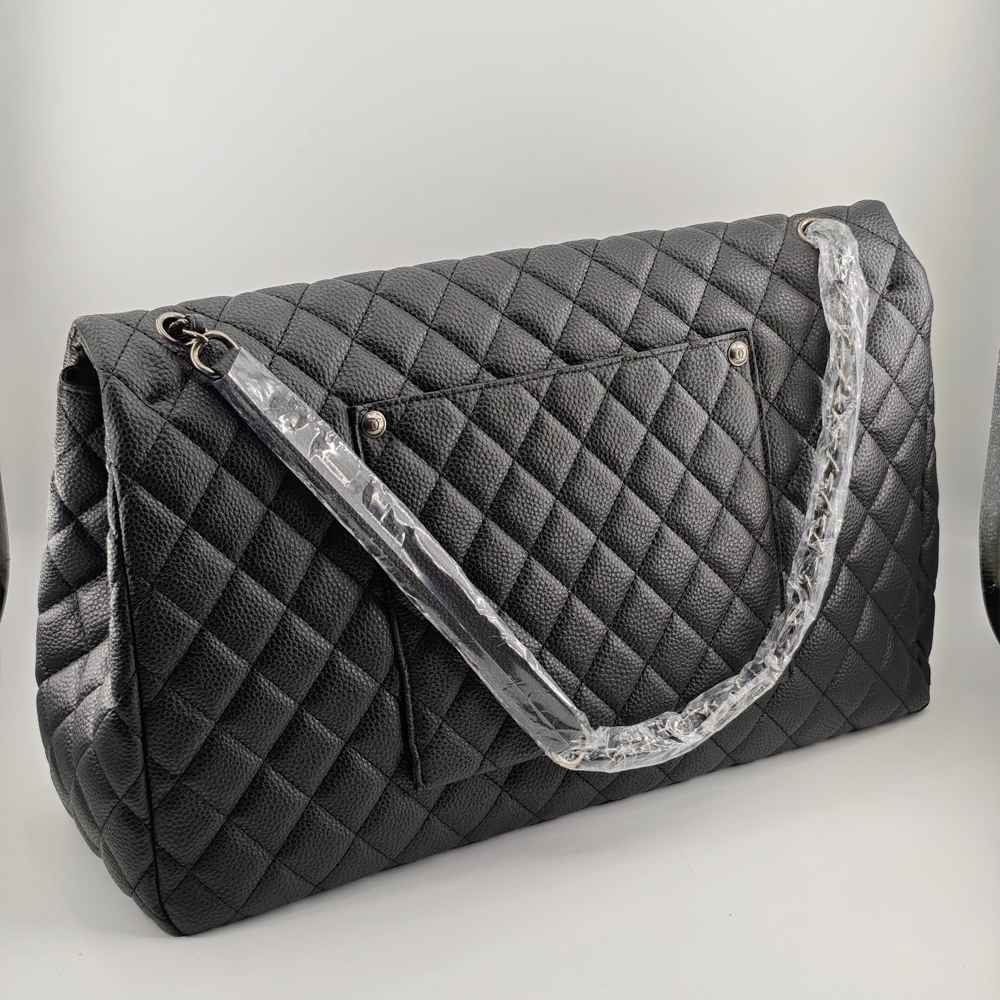 Chanel CF 45 Caviar Airlines XXL Flap Travel Bag - Image 5