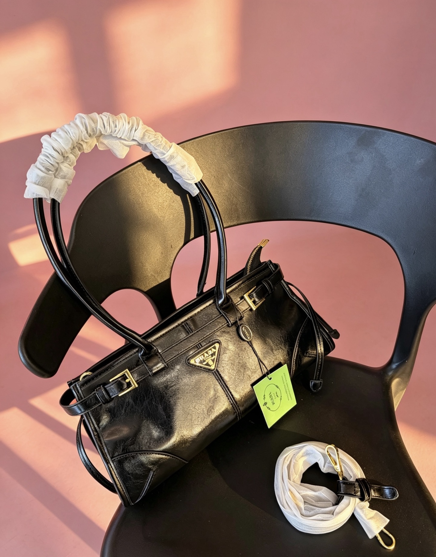 Prada Bonny Medium Handbag - Image 2