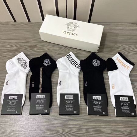 Versace Ankle Socks [5 pairs per box]