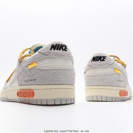 OFF WHITE X Nike Dunk SB Low The 50 NO.34 DJ0950-102 - Image 6