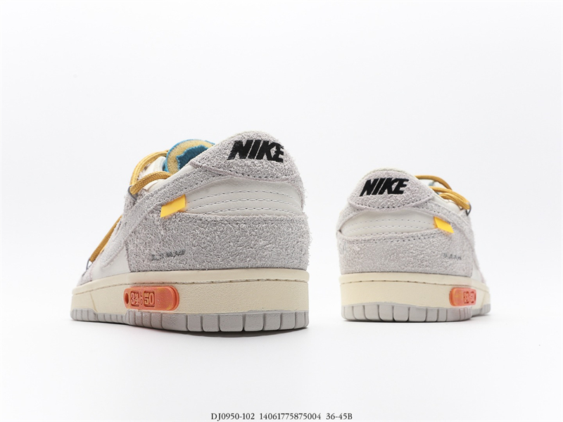 OFF WHITE X Nike Dunk SB Low The 50 NO.34 DJ0950-102 - Image 6