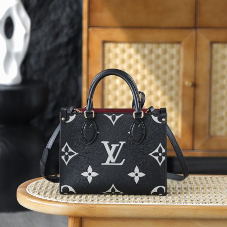 LV OnTheGo PM Bicolor Monogram Empreinte Bag - Top Quality - Image 5