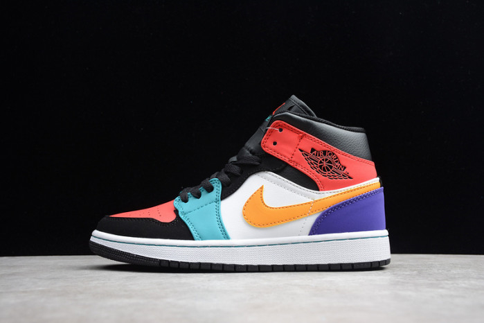 Air Jordan 1 Mid Multi-Color 554724-125 - Image 2