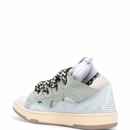 Lanvin LEATHER CURB SNEAKERS - Image 3
