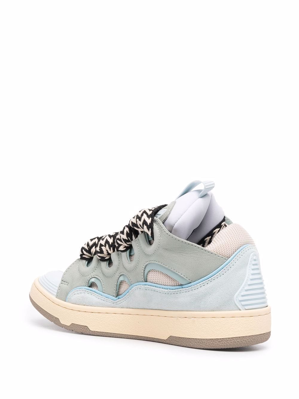 Lanvin LEATHER CURB SNEAKERS - Image 3