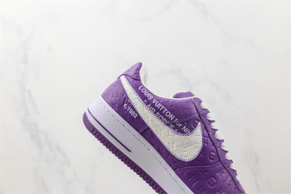 LV x Nike Air Force 1'07 LV8 Low "Purple/white/LV Monogram"