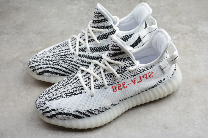 Yeezy Boost 350 V2 Zebra Black White CP9654 - Image 15