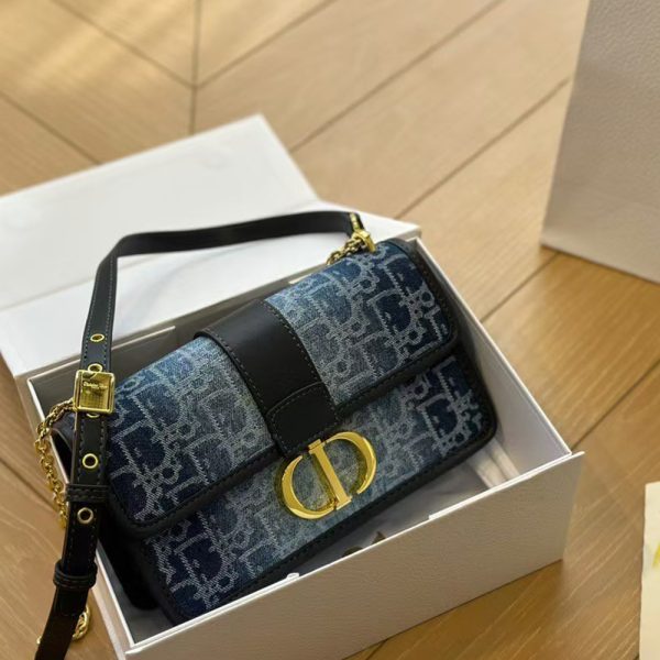 DIOR Oblique 30 Montaigne Flap Bag