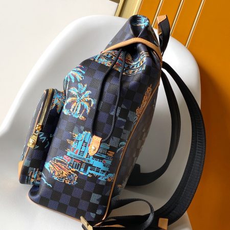 LV Montsouris Cargo Damier Bag - Image 2