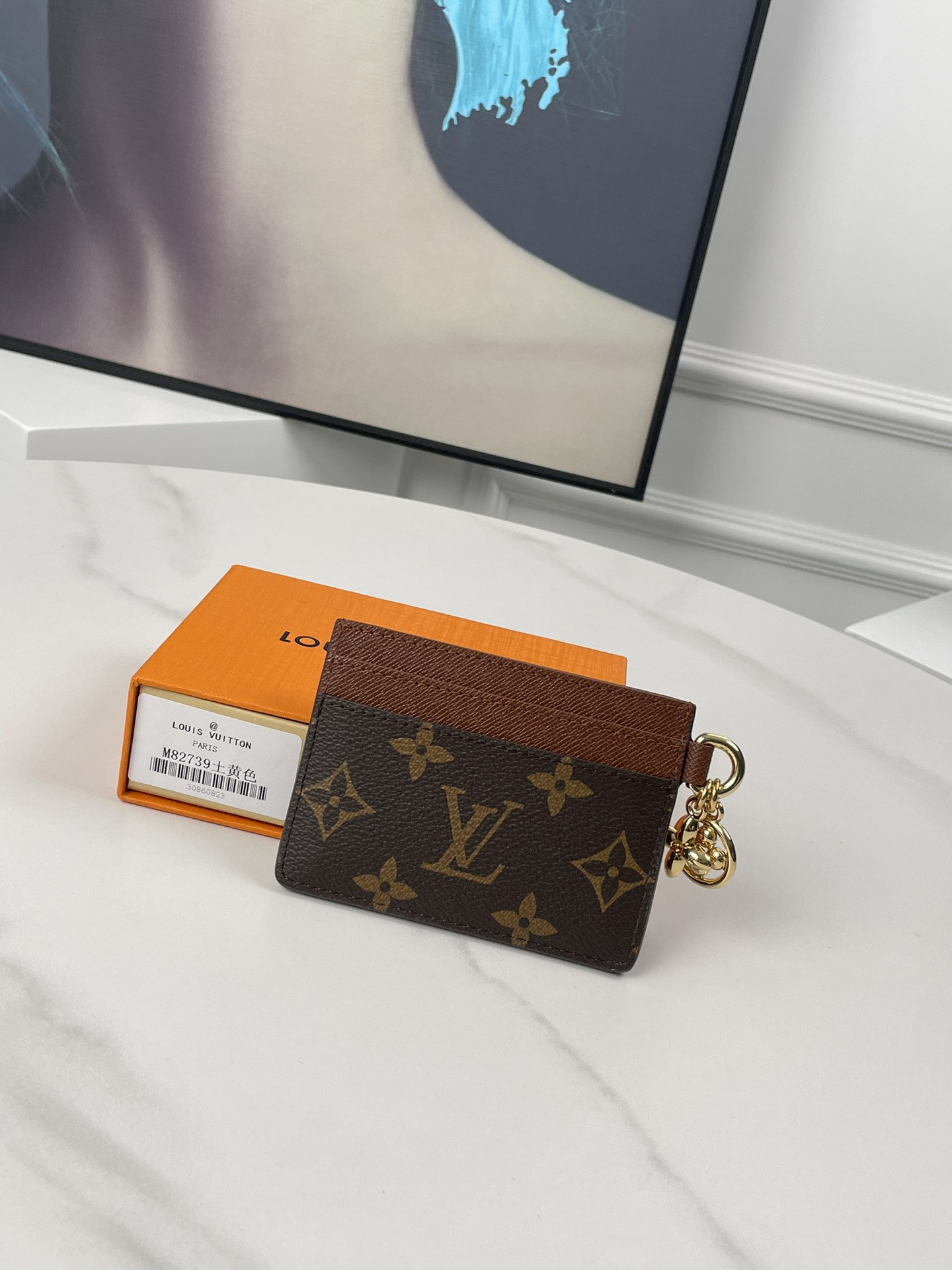 LV Charms Card Holder Monogram - Image 6