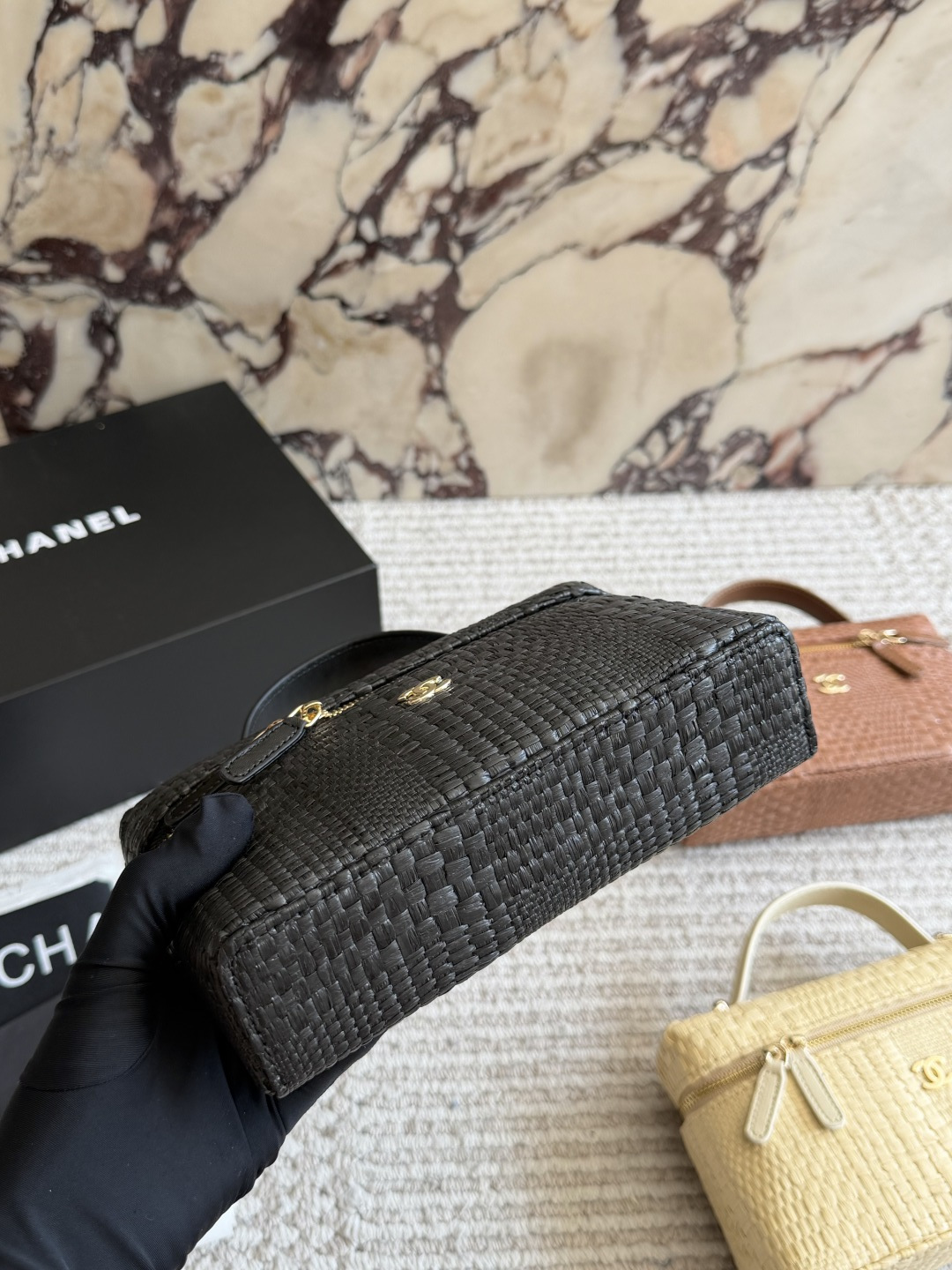 Chanel Classic Vanity With Chain Bag - Image 6