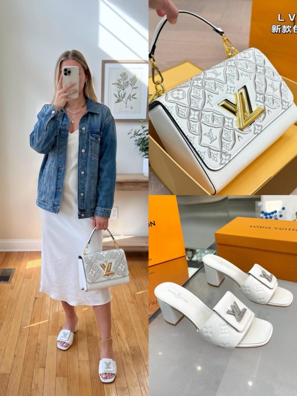 LV Shoes & Bag Set