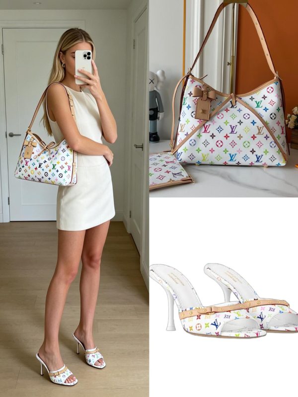 LV Shoes & Bag Set