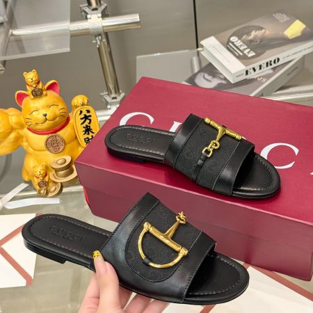 Gucci Horsebit Women Bulk Slide Sandals - Image 9