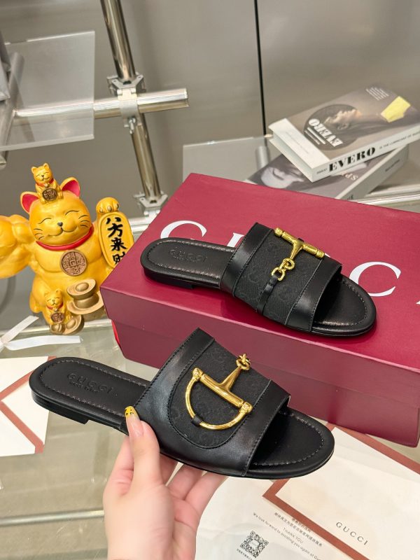 Gucci Horsebit Women Bulk Slide Sandals