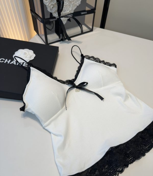 Chanel Swim Lace Top