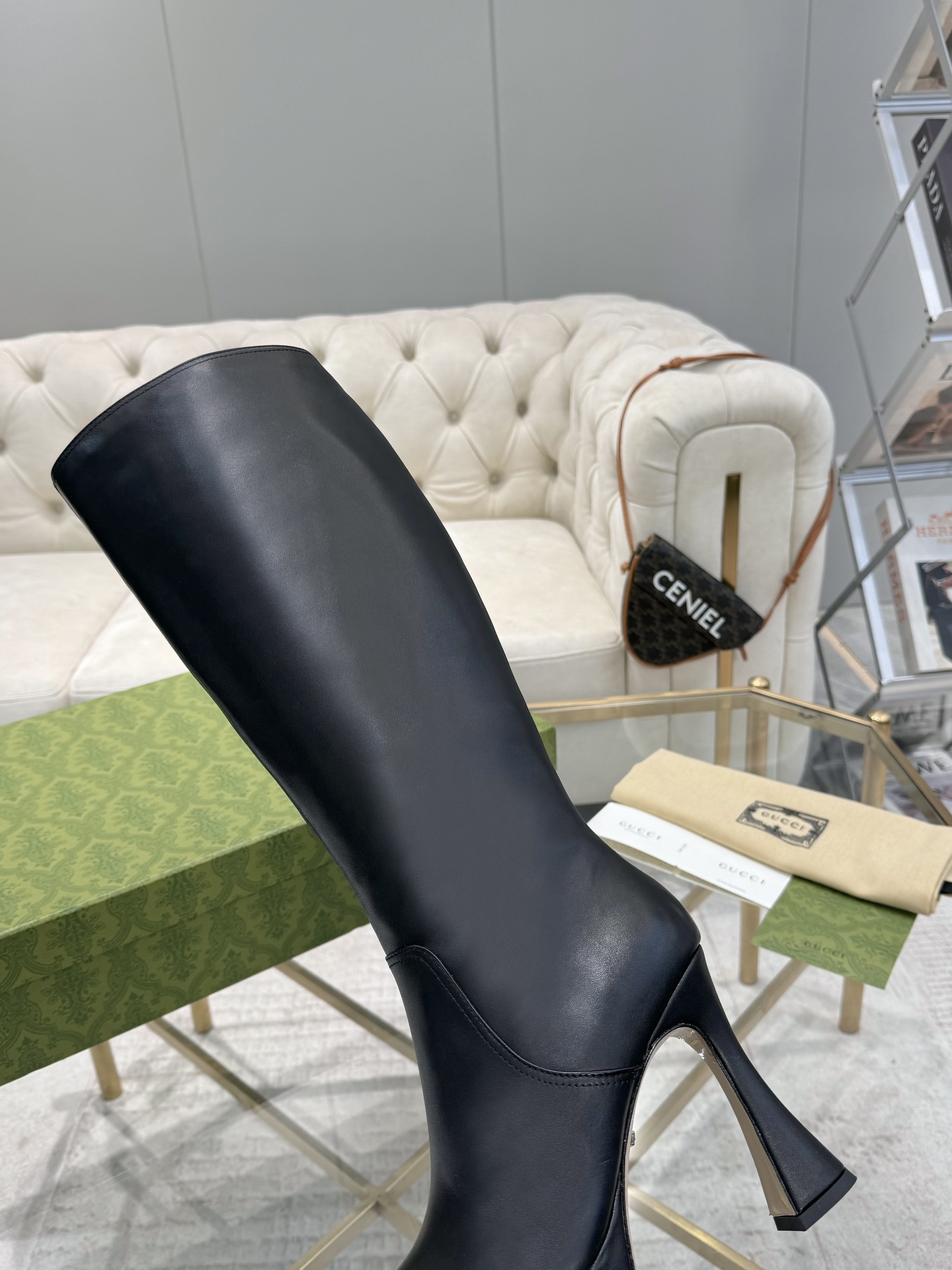 Cucci Runway Boots - Image 9