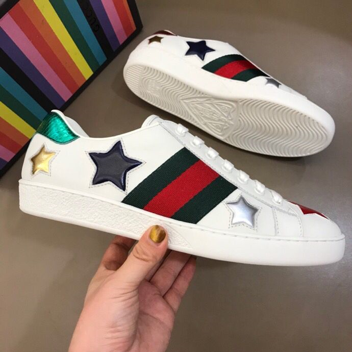 Gucci Ace Home Classic Star Low-Top Casual Shoes - Image 1