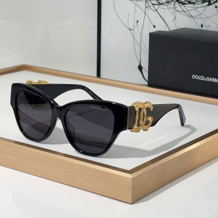 DOLCE & GABBAN DG Mirror leg Large Logo Sunglasses Top quality - Image 6