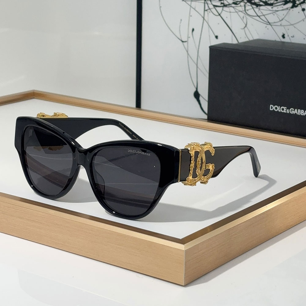 DOLCE & GABBAN DG Mirror leg Large Logo Sunglasses Top quality - Image 6