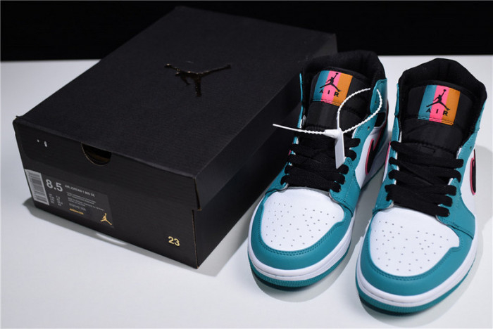 Air Jordan 1 Mid South Beach 852542-306 - Image 14
