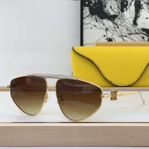 Loewe Oval Sun Protection Sunglasses Top Quality