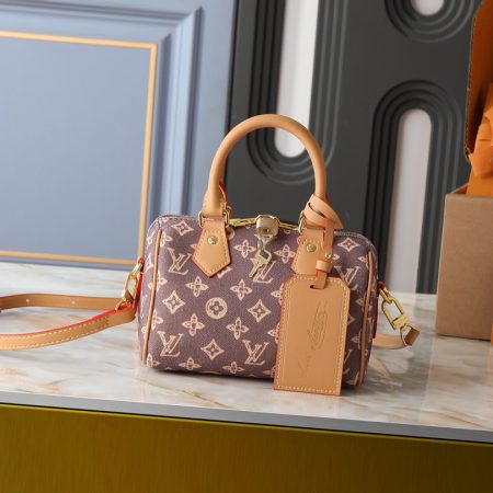 LV Speedy Bandoulière 20 Monogram Anniversary Canvas Bag - Image 4