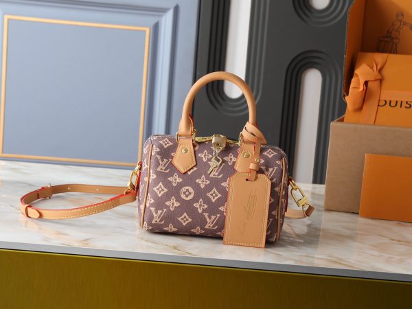 LV Speedy Bandoulière 20 Monogram Anniversary Canvas Bag