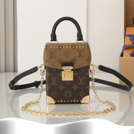 LV Reverse Monogram Camera Box Bag
