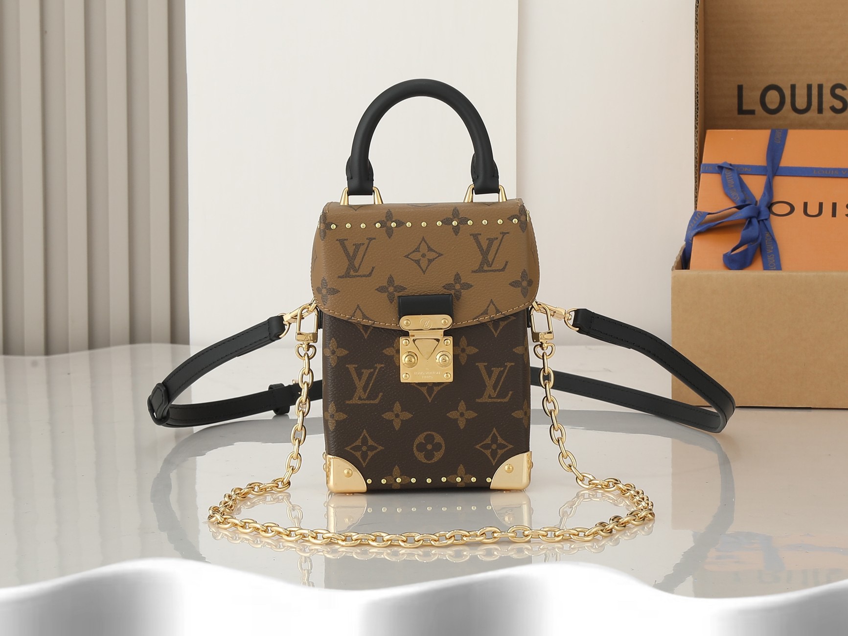 LV Reverse Monogram Camera Box Bag - Image 1