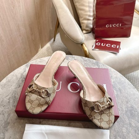 Gucci Slide Sandal With Horsebit - Image 2