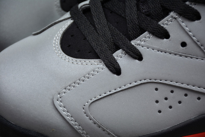 Air Jordan 6 Reflective Silver CI4072-001 - Image 7