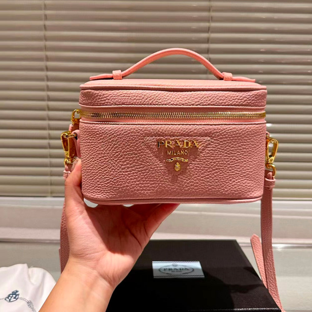 Prada Leather Makeup Bag - Image 6