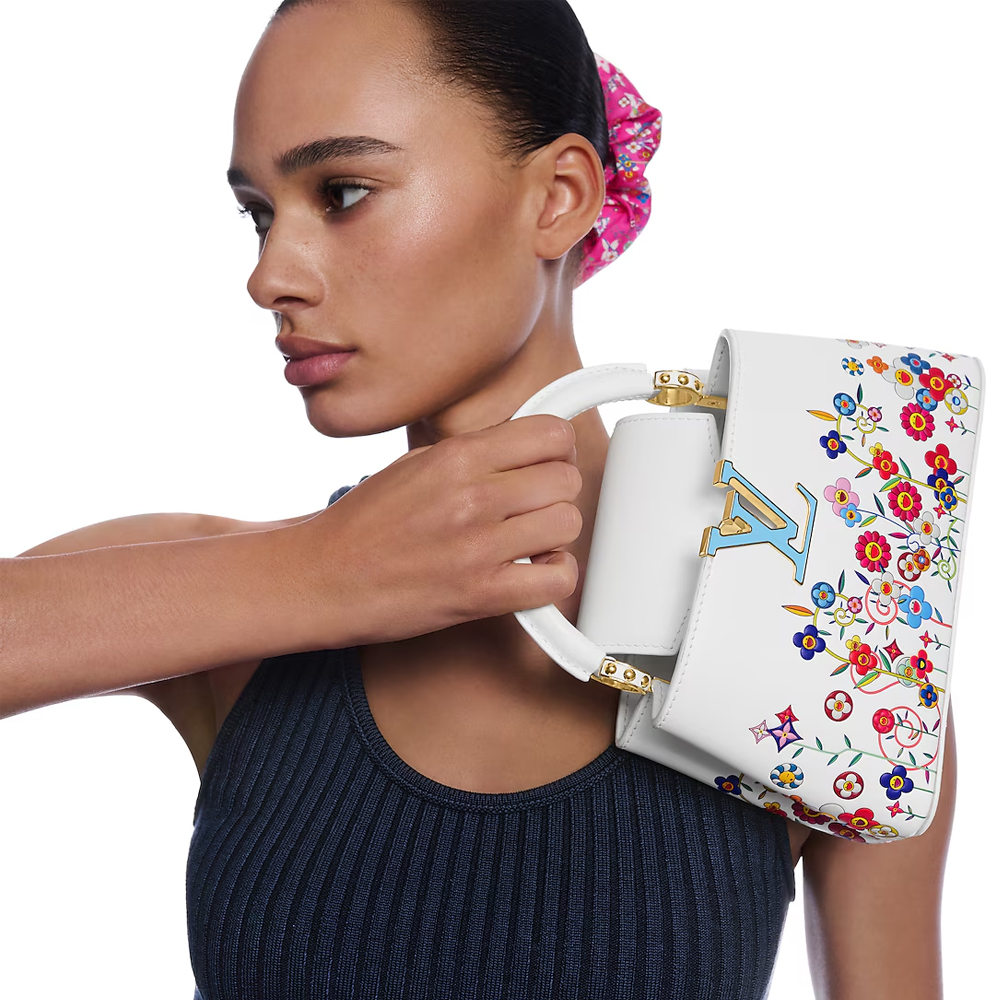 LV x Murakami Capucines East West Mini - Image 2