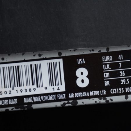 Air Jordan 6 Flint Grey CI3125-100 - Image 12