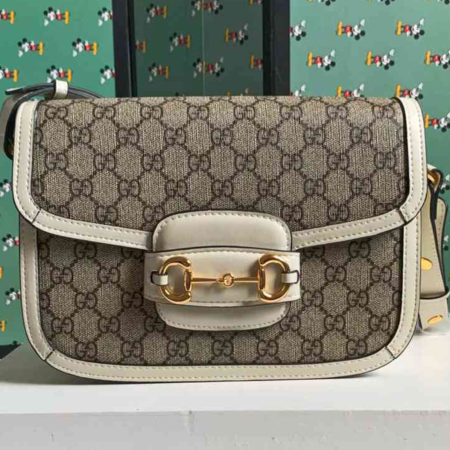 GUCCI 1955 Horsebit Shoulder Bag - Image 6
