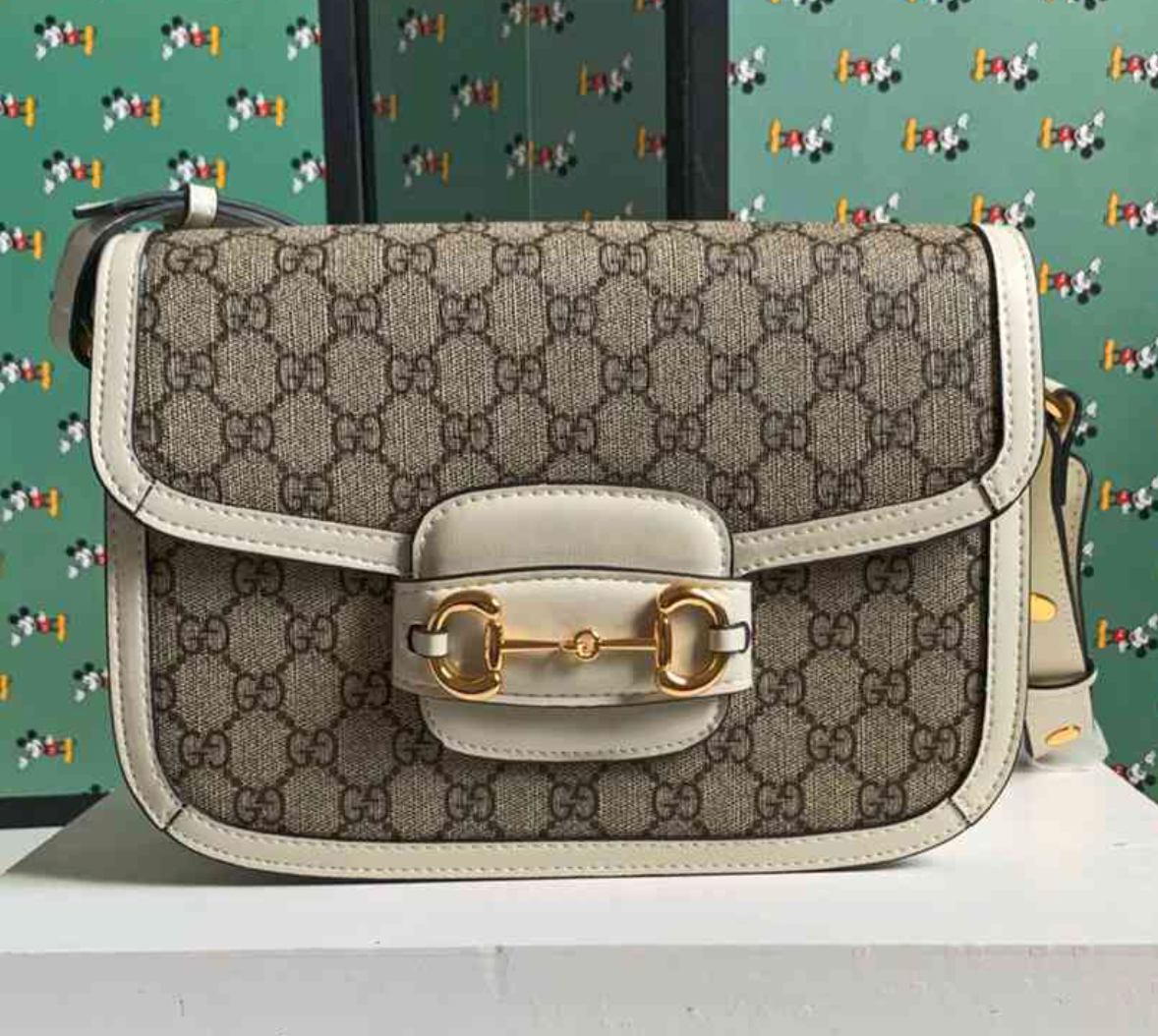 GUCCI 1955 Horsebit Shoulder Bag - Image 6