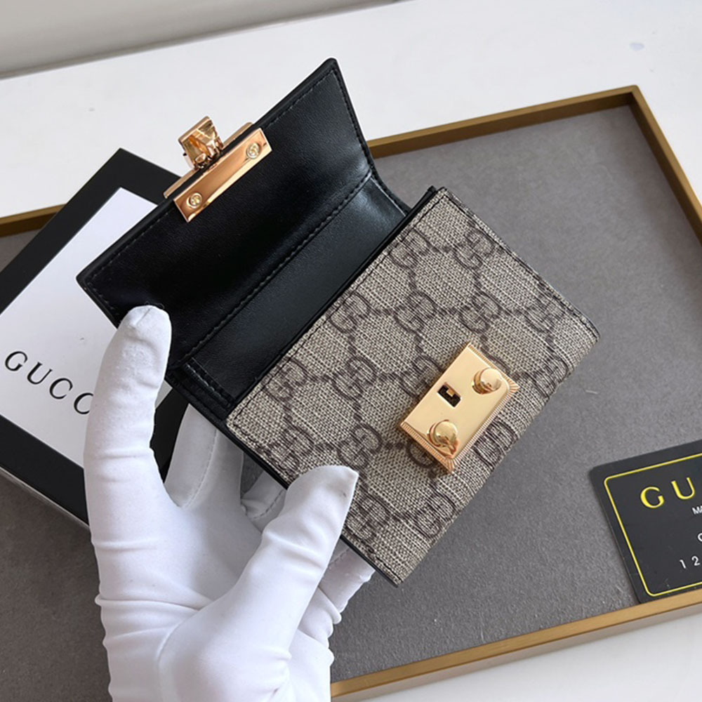 Gucci Padlock Three fold wallet - Image 2