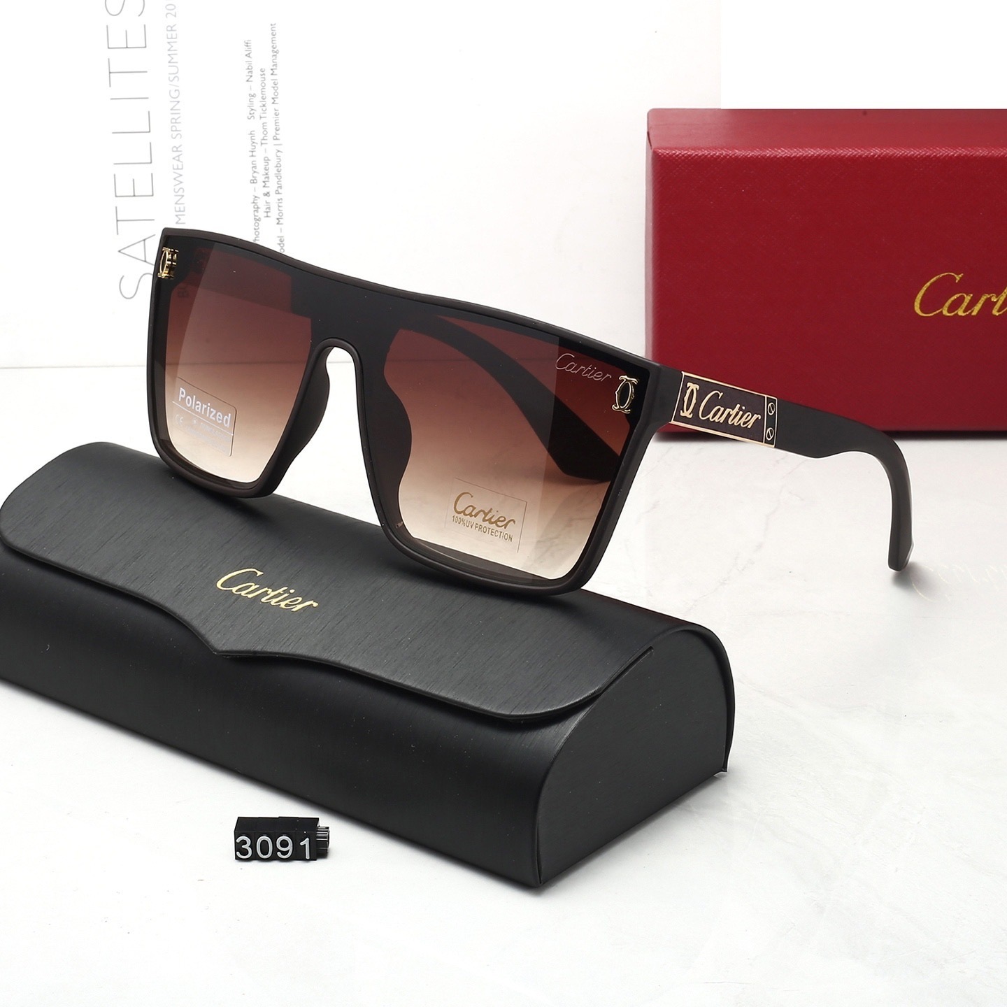 Cartier Fashionable Sunglasses - Image 3