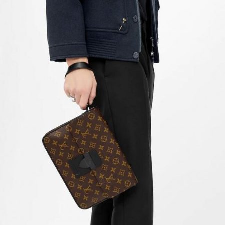 LV S LOCK A4 POUCH M80560 - Image 7