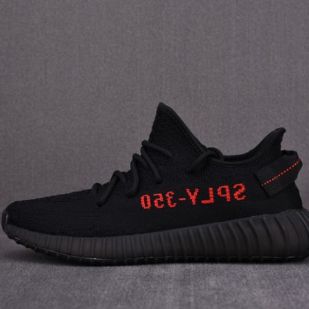 Yeezy Boost 350 V2 Black Red CP9652 - Image 2